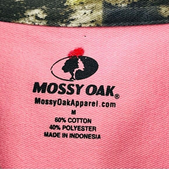 Mossy Oak Camo Outdoor Hunting Blouse Women’s Size M - Picture 6 of 6